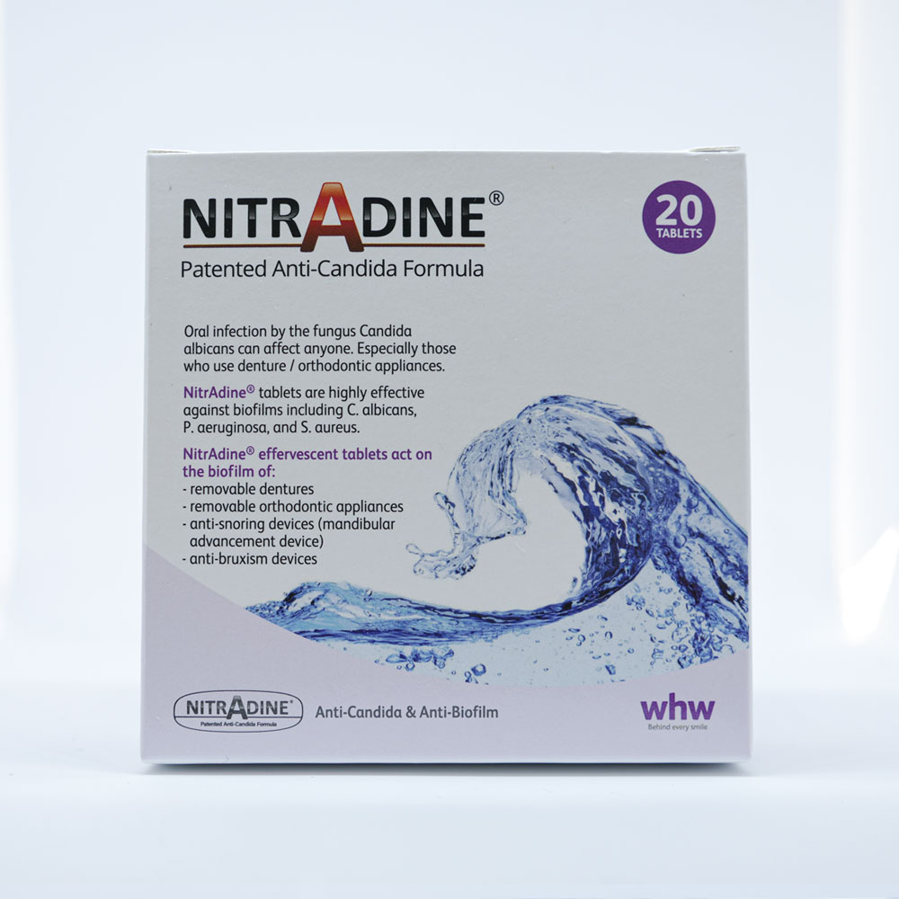 box of 3 box of nitradine cleaning tablets